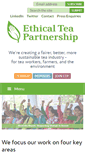 Mobile Screenshot of ethicalteapartnership.org